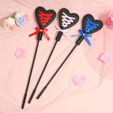3 Colors PU Leather Ribbon Erotic Bondage Whips Restraints Fetish Spanking Flogger Adult Sex Toys For Women Men Couples Sex Shop