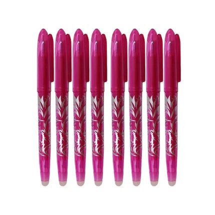 8/4pcs Erasable Gel Pen  Multi-Color0.5mm Tip Painting Writing Drawing School Black Blue Red Pink Orange Green Purple Light Blue