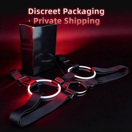 QKKQ Sexy Corset Erotic BDSM Bra With Nipple Clamp Adjustable Chest Bondage Bodice Breast Binder For Women Men Private Games