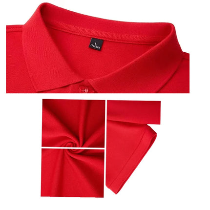 2024 Golf High Quality Luxury Men's Business Polo Shirt Printed Summer Outdoor Fitness Jogging Quick Drying T-Shirt