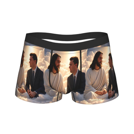 Charlie Kirk Angelic Advocate  Underwear  Printed Boxershorts Quality Men's Underpants Elastic Boxer Brief Gift Idea