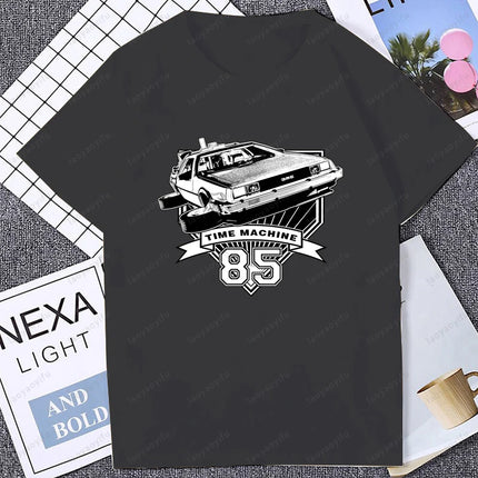 Mens Clothing  Doc Brown Back To The Future Back To The Future 1.21 Gigawatts Fun Tops Tee T Shirt Loose Tops T-Shirt