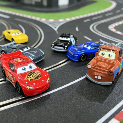 Instock 6pcs/Set Pixar Car 3 Lightning M/C/Queen Jackson Storm Mack Truck 1:55 Diecast Metal Car Model Toy Boy Christmas Gift