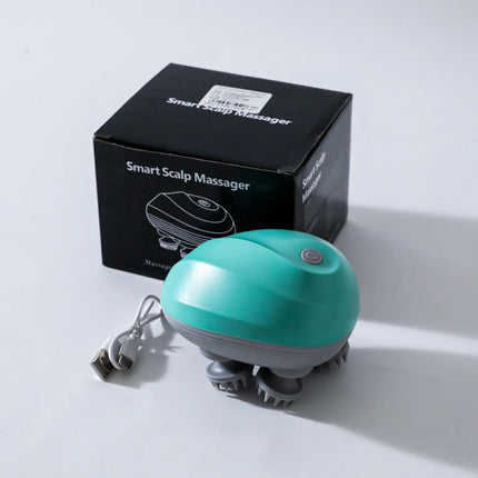 Electric Smart Cat Head Massager Waterproof Automatic Pet Massage Toy Relaxing Kitten Pet Supplies Wholesale For Cat Daily Use