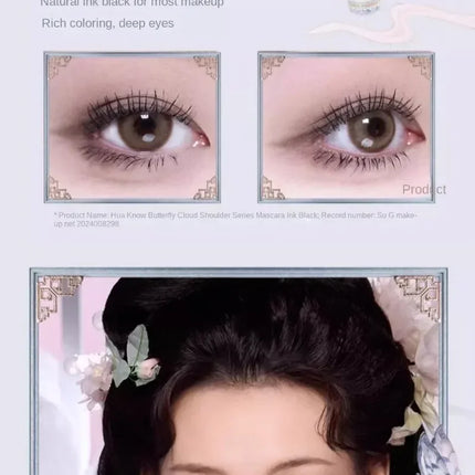 Flower Knows Butterfly Cloud Collar Collection Mascara Lash-Lengthening Black Mascara Perfectly Defined Lashes Waterproof