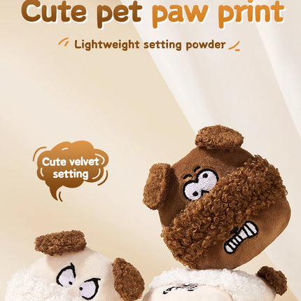 GECOMO Soft Plush Powder Puff for Loose Powder Setting Skin-Friendly Comfortable Flocking Makeup puff