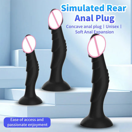 Factory Sales Silicone Anal Sex Toy Dilator,Wearable Dildo But Butt Plug For All Day,Ass Anus Expansion,Anchor Analplug Buttplug