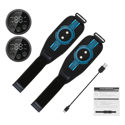 Smart EMS Ab Stimulation Belt - Rechargeable Muscle Toner for Home Gym Fitness & Body Contouring