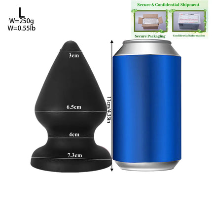 Small Fisting Butt Plug Training Dilator XXXL Huge Anal Plug Super Soft Anal Toys Suction Cup Big sex toy for men Women Buttplug