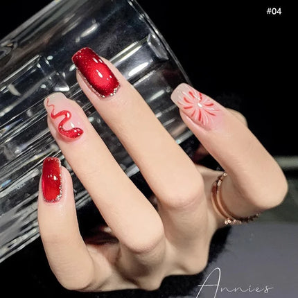 2025 New Cat Eye Nail Polish Gel Dynamic Glass Bead Magnetic Nail Varnish Semi-permanent UV/LED Nail Gel DIY Fingertip Art Salon