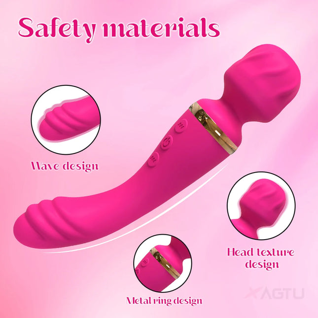 Powerful Dual Motor Ava Bar Vibrator Sex Toys for Woman Wand Dildos Vibrators Clit G-Spot Clitoris Stimulator Sex Toy for Couple