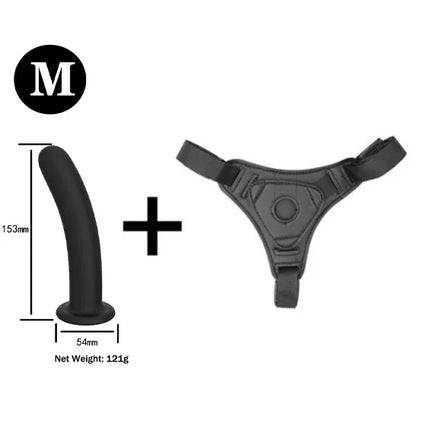 Strapon Dildo for Women Suction Cup Realistic Strap-On Dildo Huge Penis Belt Sexual Harness Strap On Anal Sex Toy for Lesbian