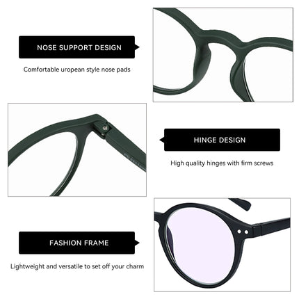ZENOTTIC  Anti Blue Light Blocking Reading Glasses Women Men Anti-Glare Presbyopic Computer Eyeglasses Diopter from +0 to +4.0