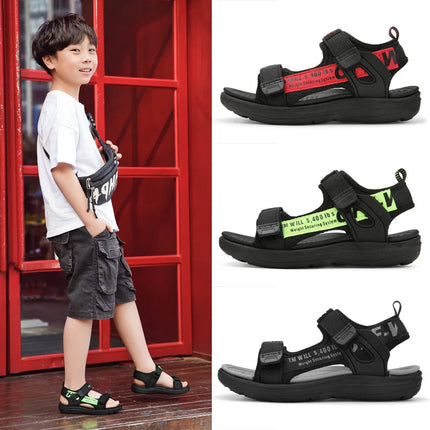 2026 Summer Kids Sandals Breathable Boys Sandals Soft Comfortable Children's Shoes Outdoor Beach Girls Lightweight Slippers