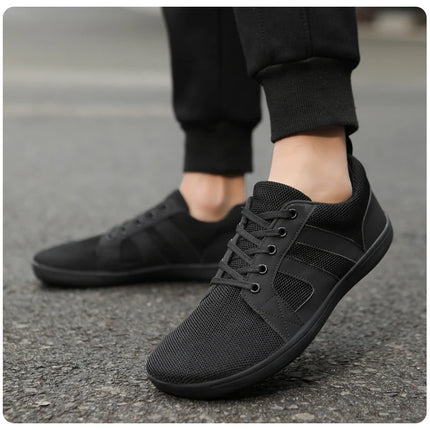Minimalist Barefoot Shoes Male Lightweight Breathable Zero Soles Wide Toe Men's Running Shoes Outdoor Casual Walking Shoes