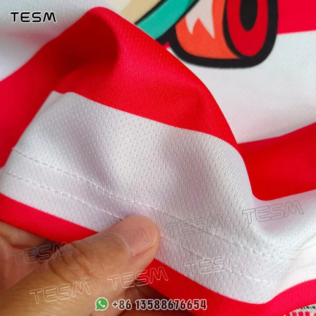 TESM Summer POLO Shirt Men Summer Sports V-neck T-shirt Street Trendy Short Sleeve 3D HD Print T-shirt