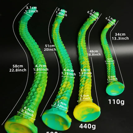 Super Long Soft Silicone Dildo Monster Anal Plug Huge Octopus Tentacles Masturbate Anus Stimulate Adult Sex Toy Sex Tool Product