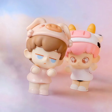 Official Emor Fantasy Town Mini Blind Box Cute Anime Doll Collectible Figure Birthday Gift Kawaii Home Decor Trendy Toys
