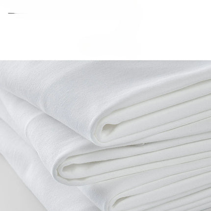Beige 300g Heavyweight Cotton Short Sleeved T-shirt Summer Round Neck Loose and Base Shirt for Men Women Basic Tee