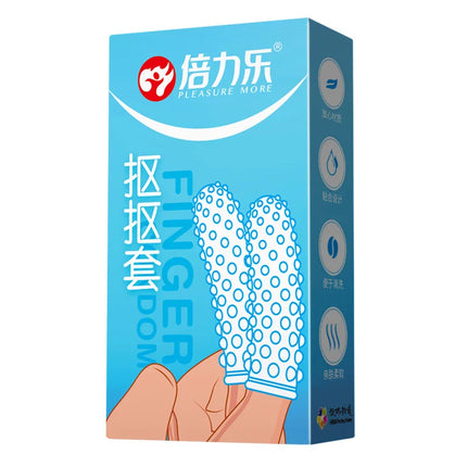 Finger Condoms Safer Penis Sleeve High Elasticity Orgasm Sleeve Anal Stimulation Sex Product Time Delay Sex Toys for Adult