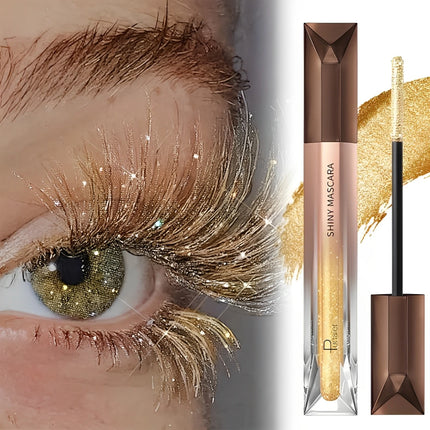 1pc Colored Mascara, Pearlized Fine Shimmer, -Easy to Apply, Non-Clumping, Volumizing, Lengthening & Curling Mascara