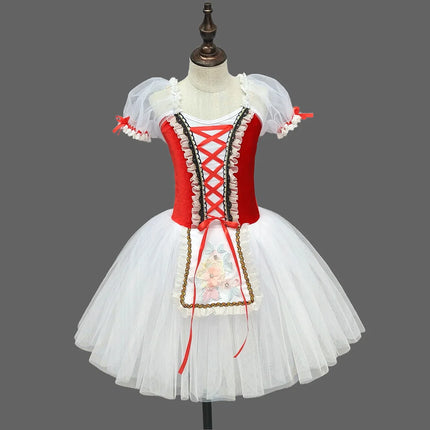 Children's Ballet Skirt Girls' Dance Skirt Campus Dance Program Ballerina Costume Stage Group Performance Costume