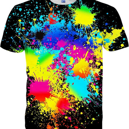 Mens Women Shirts 3D Printed T-Shirt Unisex Casual Short Sleeve Tops Tees for Adult
