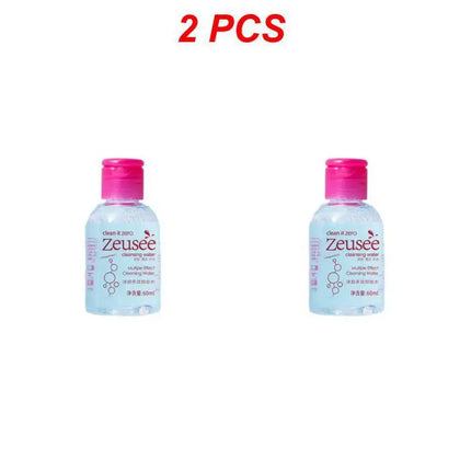 1/2/3 PCS Small Bottle Portable Makeup Remover Makeup Remover For Eyes, Lips And Face 3 In 1 Travel Essentials Small Volume 60ml