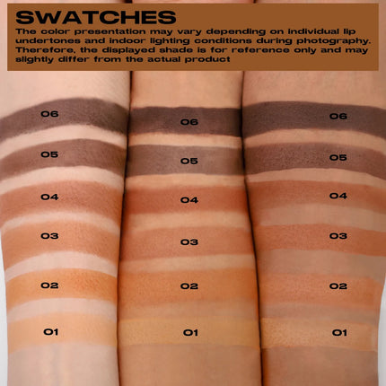 Professional Matte Contour Powder Palette - Long-Lasting Bronzer & Highlighter Makeup Kit for 3D Face Shaping,
