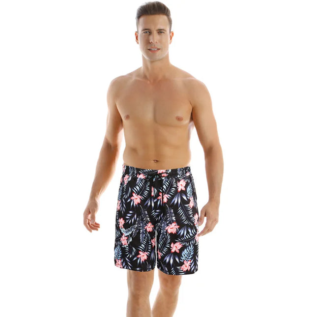 Men's beach shorts, swim trunks, waterproof quick drying fabric, new styles, multiple colors, in stock, available for wholesale