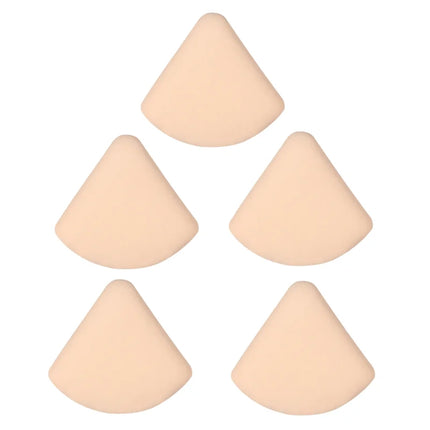 1/5/10PCS Triangle Shape Makeup Sponge Puff Dry Wet Dual-use Soft Cotton Candy Air Cushion Foundation Powder Puff