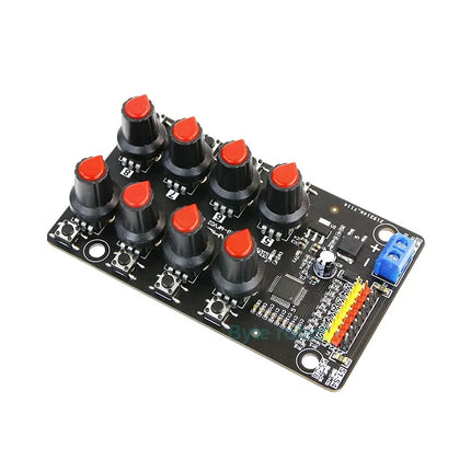 6 Dof Robot Hand with Five Fingers Servo Control Left Right Bionic Palm Assembled Gripper Claw for Programmable Robot Hand Kit