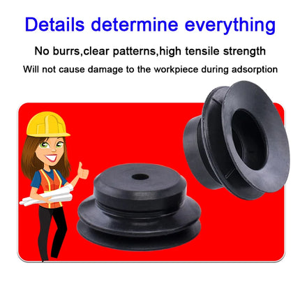 5pcs/pack PJG Series Vacuum Suction Cups PJG-20/25/30/35/40 Industrial Pneumatic Components High-Power Suction Nozzle