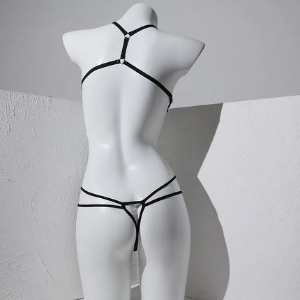 2 Piece Lace Stitching Bra Panties Adult Sexy G-string Underwear Set Open Perspective Embroidered Erotic Bra Porn Daring Briefs