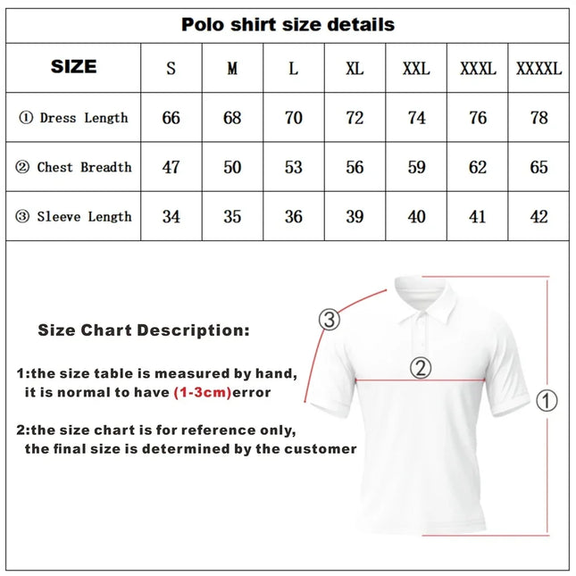 Golf Clothing Men's Summer Short Sleeve Top Comfortable Casual Sports Tennis Polo Shirts Breathable Fashion T-shirt Streetwear