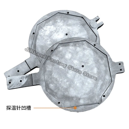 Gas waffle furnace mold Commercial electrothermal waffle template Checkered cake molds Waffle molds