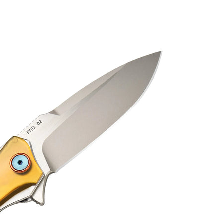 FREETIGER FT81 Folding Knife D2 Blade Ultem/PEI Handle Outdoor Pocket Knife Camping Hunting Survival Multi-Tools Knife for Men