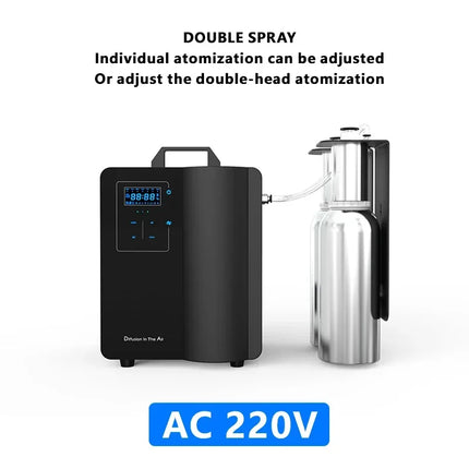 NAMSTE Hotel Home Scenting Device 10000m³ Commercial Electric Aromatic Diffuser Dual nozzles Aromatherapy Atomizer Aroma Burner