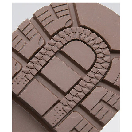 Men's Casual Leather Shoes Designer Trendy All-match Platform Shoes  Men's Business Breathable Leather Shoes shoe