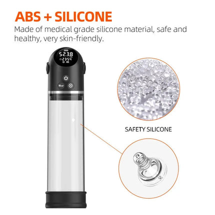 Electric Penis Pump Sex Toys for Men Penis Extension Automatic IPX7 Penis Water Pump Penis Enlargement Dick Erection Penis Train