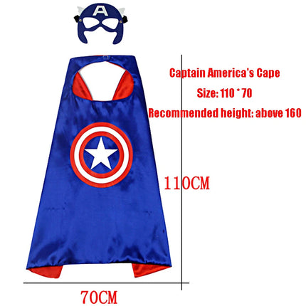 Marvel Superhero Toy Role Play Performance Props Capta Captain America Iron Man Action Figure Toy set Children's Halloween Gift