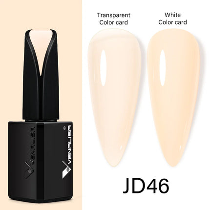 Venalisa15ML Silky Matte TPO FREE Topcoat No Cleaning Nail Lacquer Full Coverage Long Lasting Gorgeous Color Nail Varnish