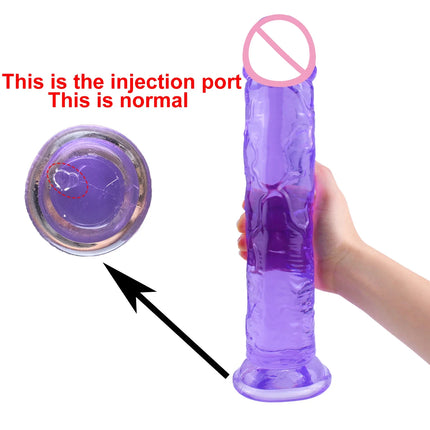 Cheap 5 Colors Small Transparent Dildo Suction Cup Jelly Dick Women Erotic Anal Sex Toys Soft Clitori Vaginal Masturbators Penis