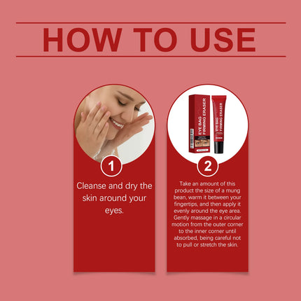 Retinol Eye Cream Firming Eye Bags Lightening Dark Circles Anti Aging Moisturizing Tightening Skin Instant Eye Lifting Treatment