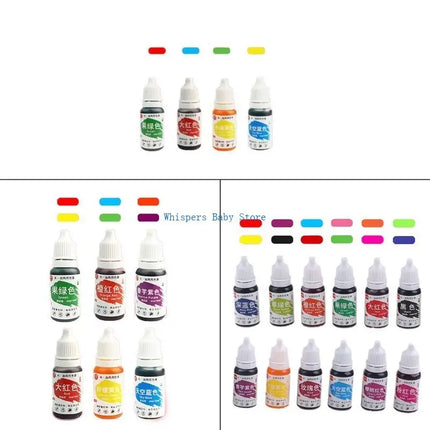 U90E 10ml Coloring Liquid Dye Pigment Baking Fondant Cooking Colorant