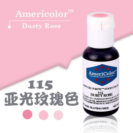 Americolor 22 colors Food Grade Dyeing Pigment Crystal Colorant Epoxy DIY Candle Soap Coloring Handmade Crafts Pigment