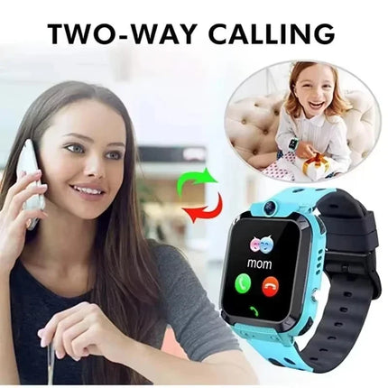 Lenovo 2026 New Kids 5G Smart Watch Sim Card Call SOS GPS Location Camera Waterproof Child Watch for Boys Girls Present