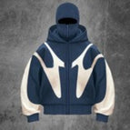 S / blue-white