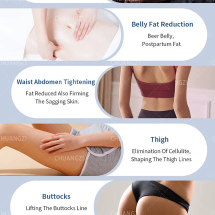 New 2 in 1 RF ULTRA 360 Body Contouring Cellulite Reduction Face Skin Rejuvenation Tightening Beauty Machine