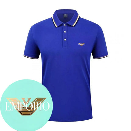 Summer Short Sleeve Sport Casual Shirt Top Extra Large Size Men's Business Casual POLO Shirt
